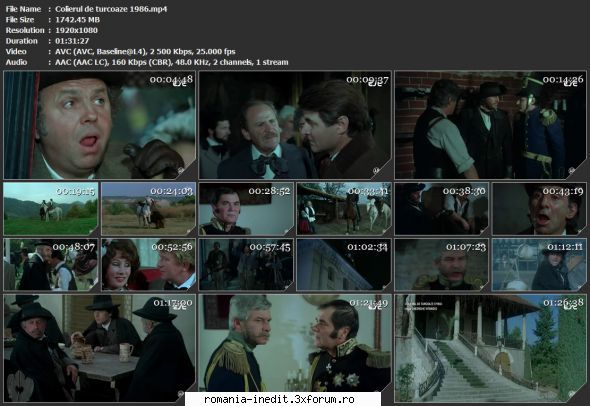 Colierul de turcoaze (1985) - tvrip Mod edit: File expirate, pentru file - Filme rom�nesti - Romanian Movies