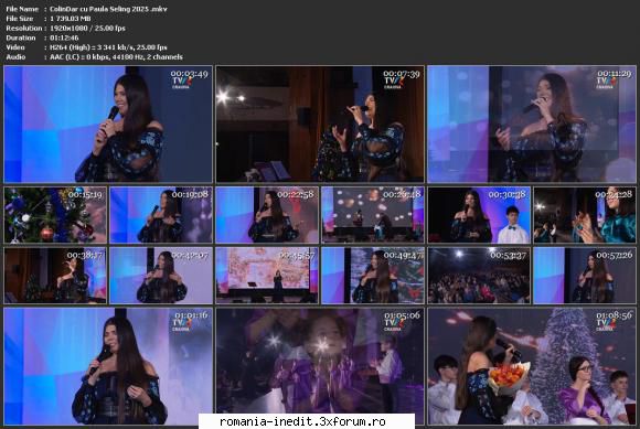 ColinDar cu Paula Seling (2025) - sasadoru - Spectacole romanesti - Romanian performances