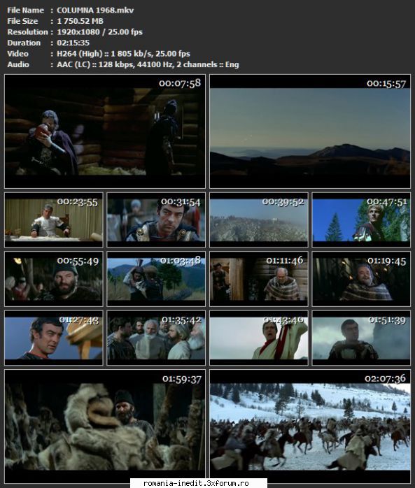 Columna (1968) - sasadoru - Filme rom�nesti - Romanian Movies
