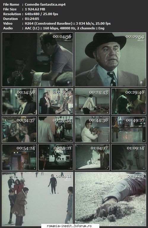Comedie fantastica (1975) - sasadoru - Filme rom�nesti - Romanian Movies