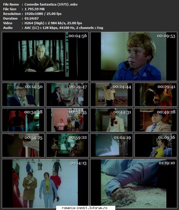 Comedie fantastica (1975) - sasadoru - Filme rom�nesti - Romanian Movies