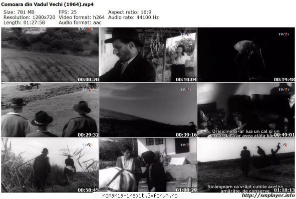 Comoara din Vadul Vechi (1964) - marianvo - Filme rom�nesti - Romanian Movies