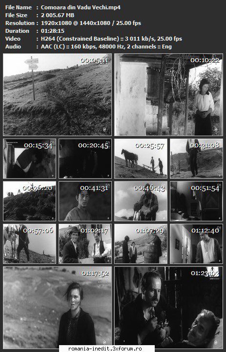 Comoara din Vadul Vechi (1964) - sasadoru - Filme rom�nesti - Romanian Movies