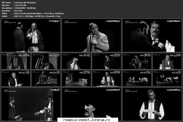 Comoara din deal (1975) (Teatru) - sasadoru - Teatru rom�nesc - Romanian Theater