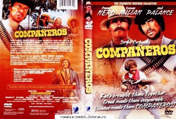 Companeros (1970) DVD 5 - Companeros (1970) DVD 5 Soarta i-a adus impreuna - Filme - Movies