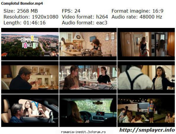 Complotul Bonelor (2024) - Multumiri !! Inclus in Catalog ! Complotul - Filme rom�nesti - Romanian Movies