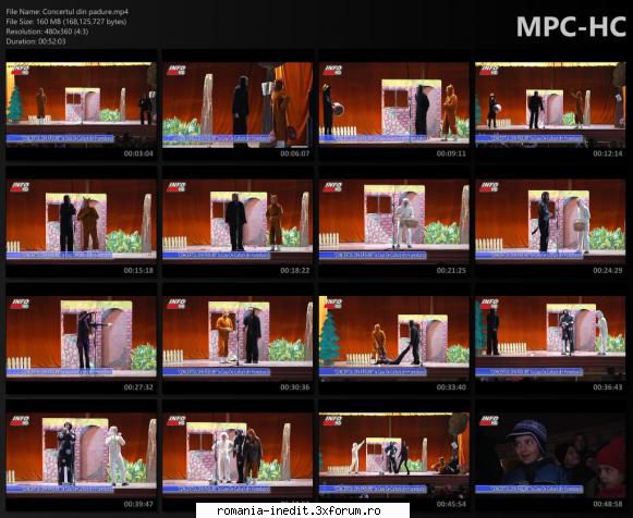 Concertul din padure - bgl23 - Teatru rom�nesc - Romanian Theater