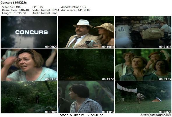 Concurs (1982) - marianvo - Filme rom�nesti - Romanian Movies