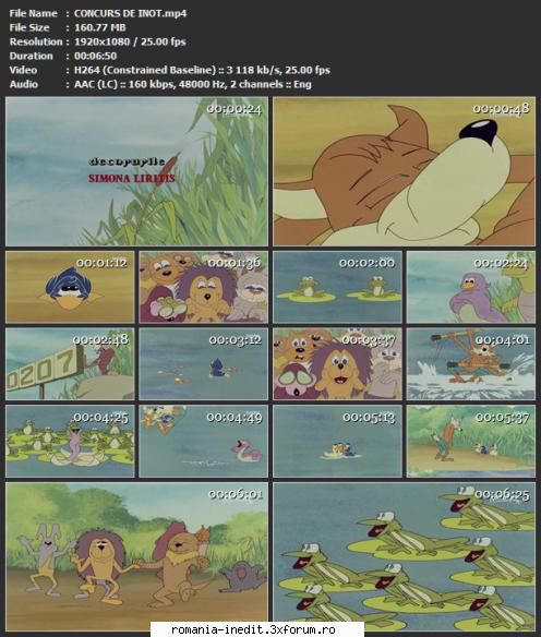 Concurs de �not - sasadoru - Filme pentru copii - Movies for kids