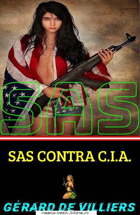 Coperti personalizate pentru ebookuri - Nr. 2 - SAS contra CIA - Totul despre cărți - About e-books