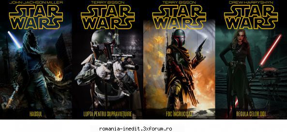 Coperti personalizate pentru ebookuri - STAR WARS - vol. 44-48 - Totul despre cărți - About e-books