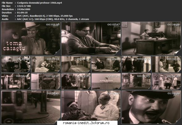 Corigenta domnului profesor (1966) - sasadoru - Filme rom�nesti - Romanian Movies