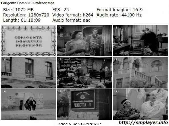 Corigenta domnului profesor (1966) - Corigenta domnului profesor (1966) - Filme rom�nesti - Romanian Movies