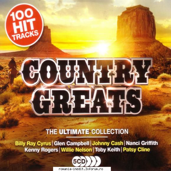 Country Greats Ultimate Collection - Various - Country Greats Ultimate Collection - International MP3s
