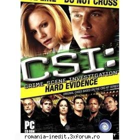 Csi 4 Hard Evidence - Crime Scene investigations: Hard Evidence is the - Full Games