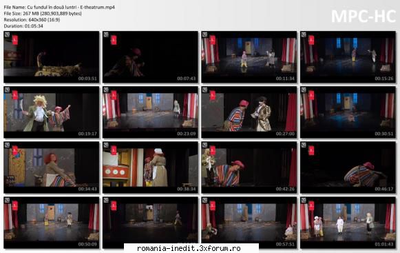 Cu fundu in doua luntre(Teatrul de Arta Deva) - Distributia: Andreea Pasc - Teatru rom�nesc - Romanian Theater