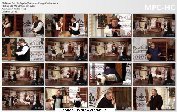 Cuiul lui Pepelea(Teatrul Ion Cranga Chisinau) - bgl23 - Teatru rom�nesc - Romanian Theater