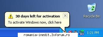 Cum activez si eu Windows xp x64 - Imi apare chestia aia cu 30 de zile - Tech Support
