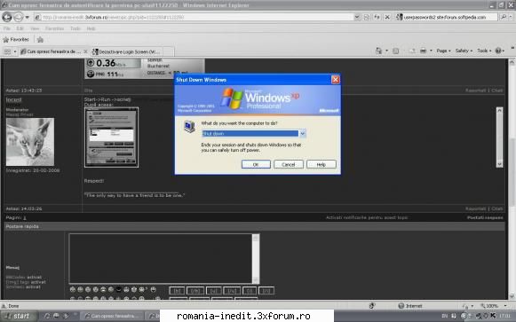 Cum opresc fereastra de autentificare la pornirea pc-ului - am incercat si eu si tot nu pot - Tech Support