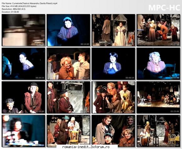 Cumetrele(Teatrul Alexandru Davila Pitesti) - Distribuție: Germaine - Teatru rom�nesc - Romanian Theater