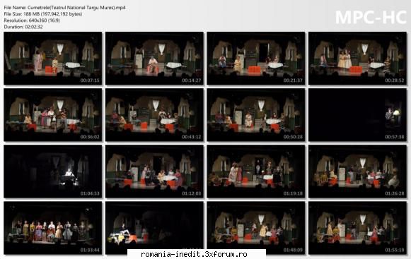 Cumetrele(Teatrul National Targu Mures) - bgl23 - Teatru rom�nesc - Romanian Theater