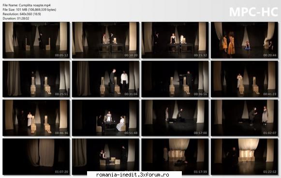 Cumplita noapte - bgl23 - Teatru rom�nesc - Romanian Theater