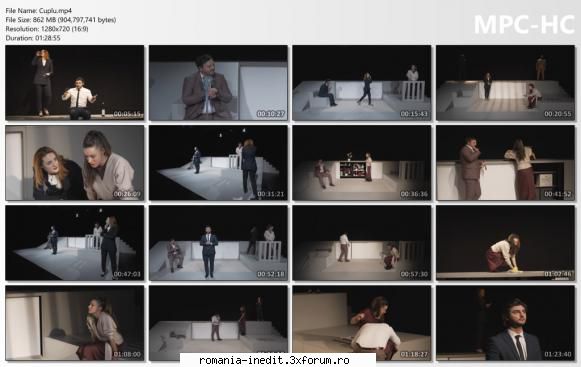 Cuplu(Teatrul Radu Stanca) - De: Edna Mazia Regia: Bogdan - Teatru rom�nesc - Romanian Theater