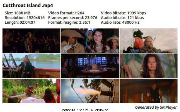 Cutthroat Island 1995 DVDRip - Cutthroat Island (1995) MP4 Subtitrare / Romana - Filme - Movies