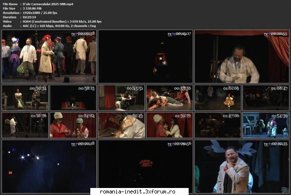 D'ale Carnavalului (2025) (ONB) - D'ale Carnavalului (2025) Dirijor - Teatru rom�nesc - Romanian Theater