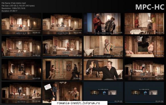 D'ale lolelor(Teatrul Radu Stanca) - Text: Dave Freeman Regia - Teatru rom�nesc - Romanian Theater