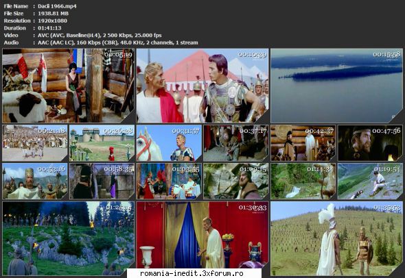 Dacii (1967) - tvrip Mod edit: File expirate, pentru file - Filme rom�nesti - Romanian Movies