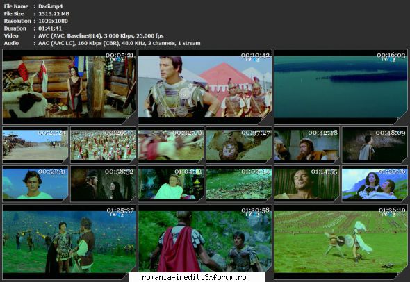 Dacii (1967) - sasadoru - Filme rom�nesti - Romanian Movies