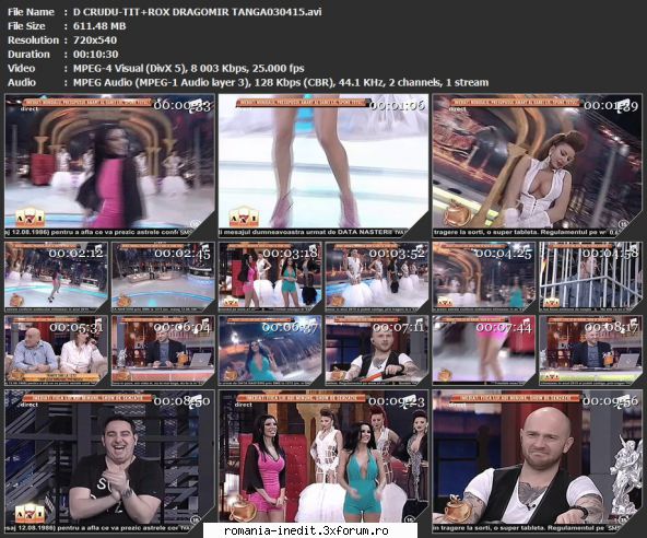 Daniela Crudu - D CRUDU-TIT+ROX DRAGOMIR TANGA030415 - Sexy & Softcore