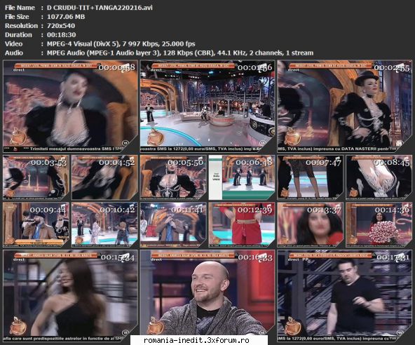 Daniela Crudu - D CRUDU-TIT+TANGA220216 - Sexy & Softcore