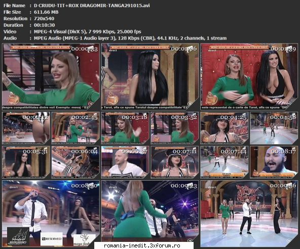 Daniela Crudu - D CRUDU-TIT+ROX DRAGOMIR-TANGA291015 - Sexy & Softcore