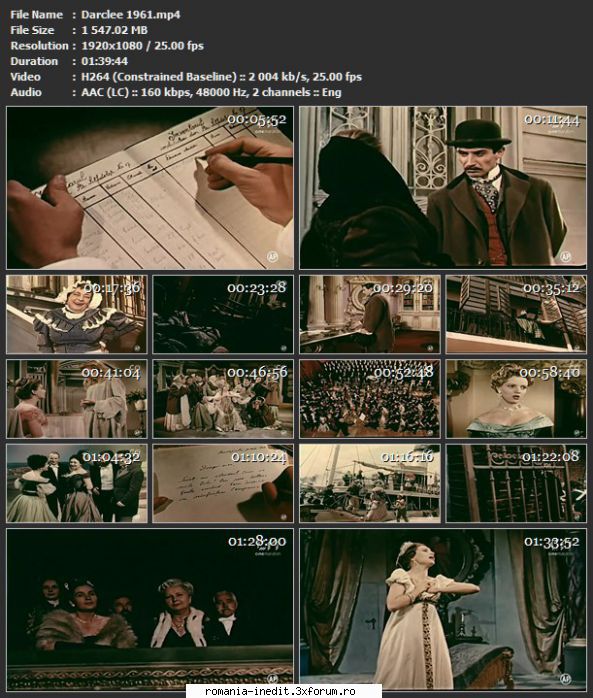 Darcl�e (1961) - Spectacole romanesti Stefan Banica Concert - Filme rom�nesti - Romanian Movies