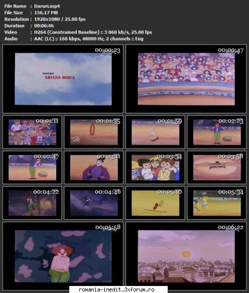 Daruri - sasadoru - Filme pentru copii - Movies for kids