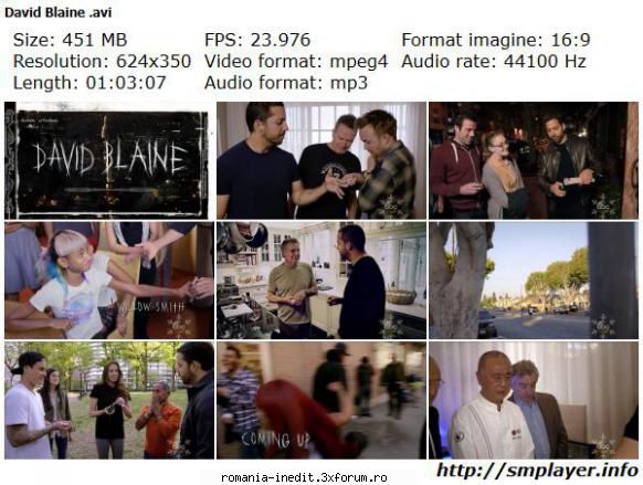 David Blaine - Real or Magic (2013) - David Blaine - Real or Magic (2013) Audio / - Filme Documentare