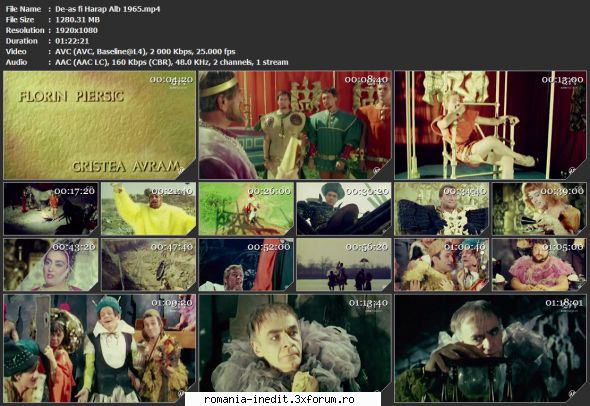De-as fi Harap Alb (1965) - sasadoru - Filme rom�nesti - Romanian Movies