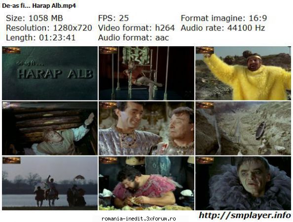 De-as fi Harap Alb (1965) - De-as fi� Harap Alb (1965) The White Moor - Filme rom�nesti - Romanian Movies