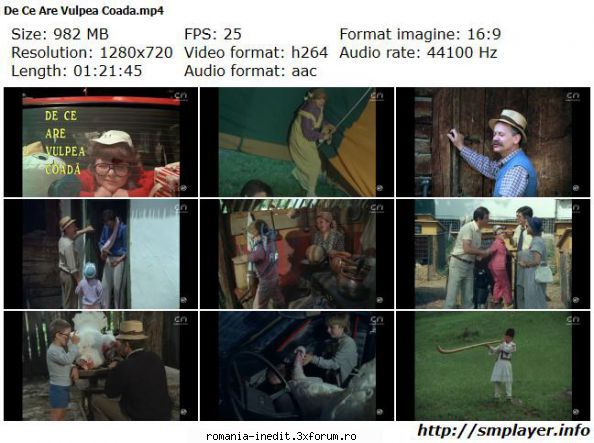 De ce are vulpea coada (1988) - De Ce Are Vulpea Coada (1989) Behave - Filme rom�nesti - Romanian Movies
