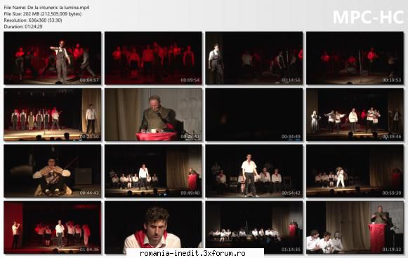 De la intuneric la lumina - bgl23 - Teatru rom�nesc - Romanian Theater