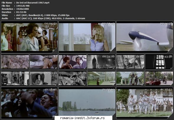 De trei ori Bucuresti (1967) - tvrip trei ori Bucuresti 1967.mp4 - Filme rom�nesti - Romanian Movies