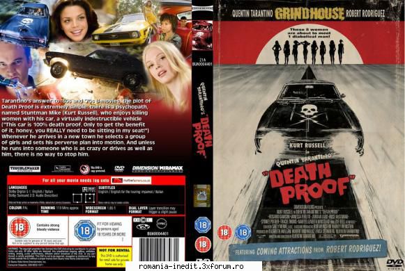 Death Proof (2007) - Death Proof (2007) Mike este un fost cascador - Filme - Movies