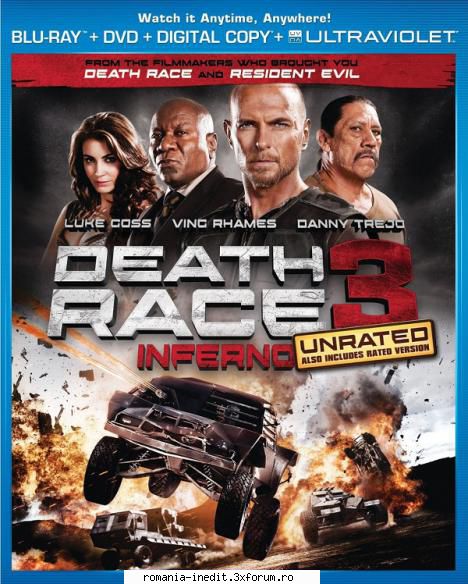 Death Race 3 : Inferno (2012) BRRip 700 MB - Info Film: ......................BRRip - Filme - Movies