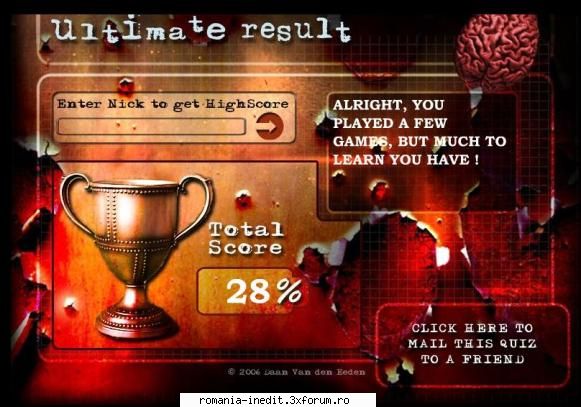 Deci crezi ca esti gamer? - BTW, am recunoscut ATARI pt ca pe vremuri am avut - Off Topic