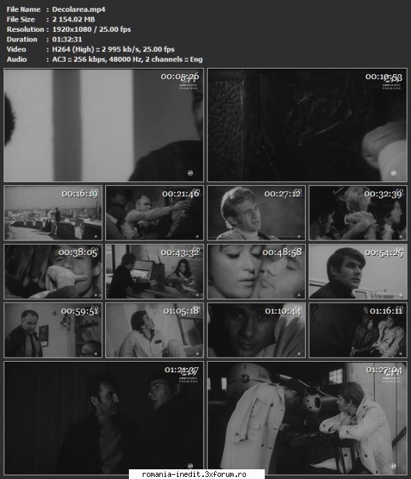 Decolarea (1971) - sasadoru - Filme rom�nesti - Romanian Movies