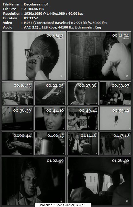 Decolarea (1971) - sasadoru - Filme rom�nesti - Romanian Movies