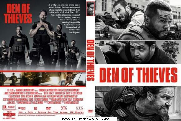 Den of Thieves (2018) - Den of Thieves (2018) Fratia hotilor Planul - Filme - Movies