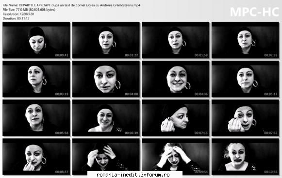 Departele aproape(TDR) - Regia Udrea Distributia Gramosteanu - Teatru rom�nesc - Romanian Theater
